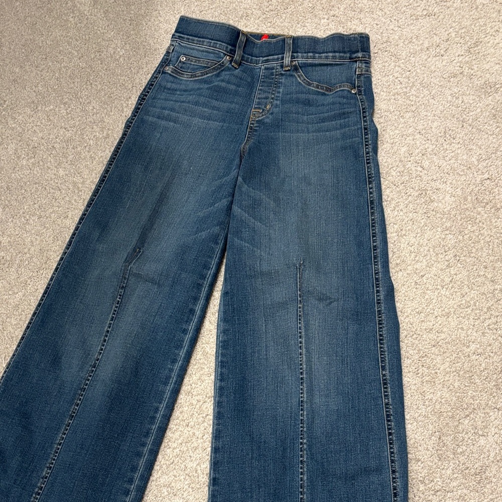 SPANX Dark Blue Denim Jeans - Picture 3 of 5